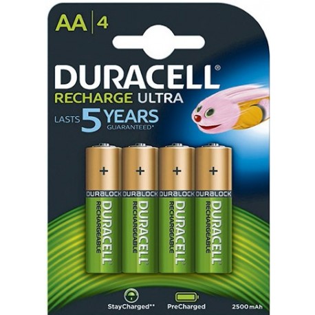 Baterija DURACELL punjiva AA/4