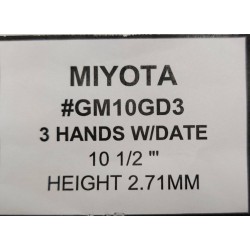 Ključ za MIYOTA GM10GD3