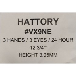Ključ za HATTORY VX9NE