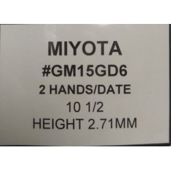 Ključ za HATTORY GM15GD6