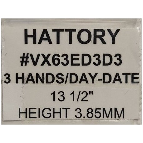 Ključ za HATTORY VX63ED3D3