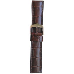 Silikonski kaiš - SK20 Braon boja 20mm (Silikonski/Kožni)