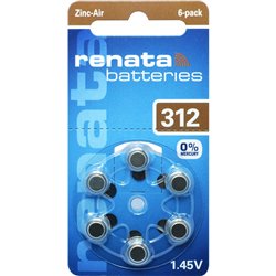 Baterija Renata ZA 312 WE6