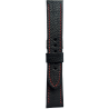 Kožni kaiš 22mm Crna 22.259