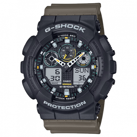 CASIO G-SHOCK GA-100TU-1A3