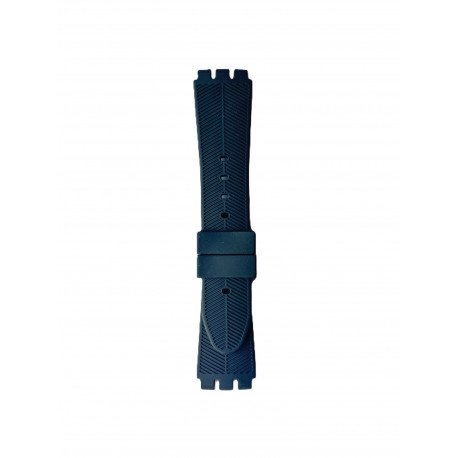 Swatch silikonski kaiš (scuba) 23mm Crna boja SW23.01