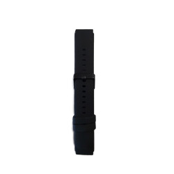 Silikonski kaiš 18mm Crna SK18.05