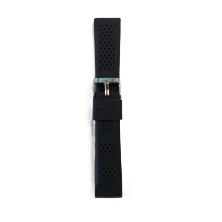 Silikonski kaiš Crna 20mm SK20.07
