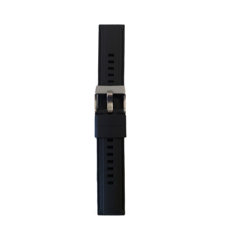 Silikonski kaiš Crna 20mm SK20.02