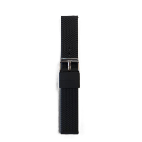 Silikonski kaiš Crna 20mm SK20.44