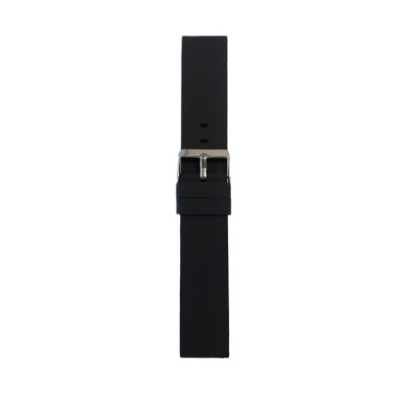 Silikonski kaiš Crna 22mm SK22.36