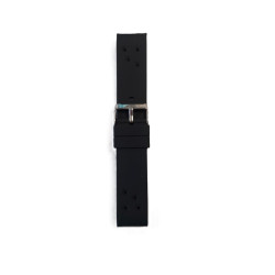 Silikonski kaiš Crna 22mm SK22.41