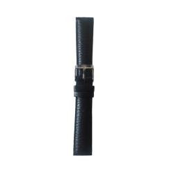 Kožni kaiš 18mm Crna boja 18.231