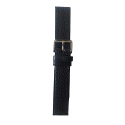 Kožni kaiš 18mm Crna boja 18.186