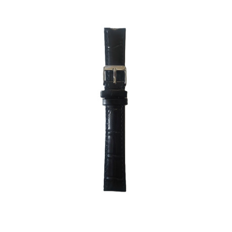 Kožni kaiš 18mm XL Crna boja 18.227XL