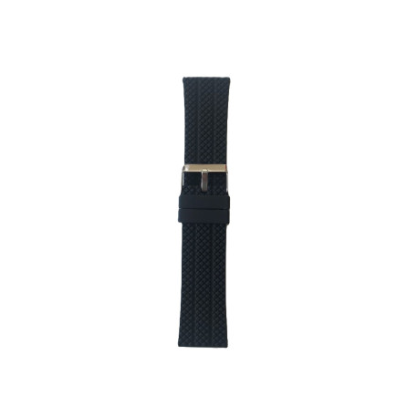 Silikonski kaiš 24mm Crna boja SK24.12