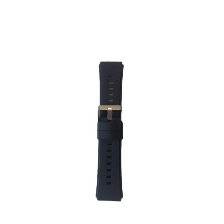 Silikonski kaiš 22mm Crna boja SK22.39/1