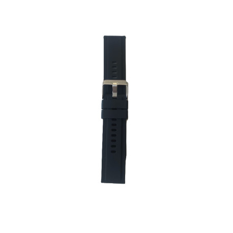 Silikonski kaiš 20mm Crna boja SK20.11
