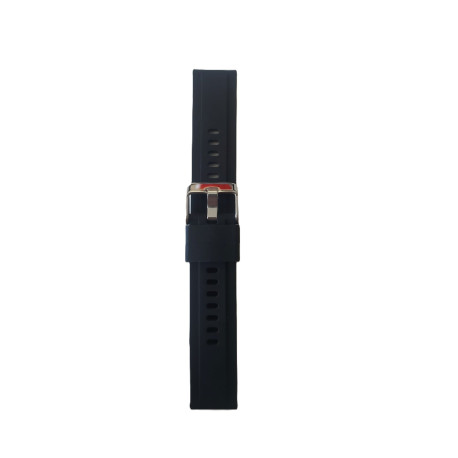 Silikonski kaiš 18mm Crna boja SK18.08/1