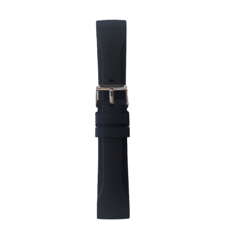 Silikonski kaiš 22mm Crna boja SK22.02