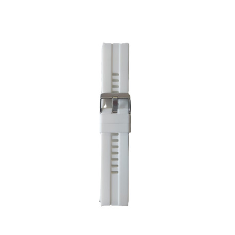 Silikonski kaiš 22mm Bela boja SK22.46