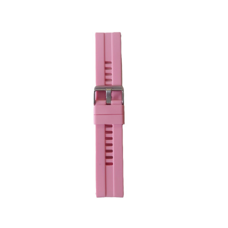 Silikonski kaiš 22mm Roze boja SK22.33
