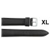 Kožni kaiš 22mm XL Crna boja 22.190XL
