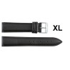 Kožni kaiš 22mm XL Crna boja 22.190XL