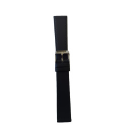 Kožni kaiš 18mm Crna boja 18.229