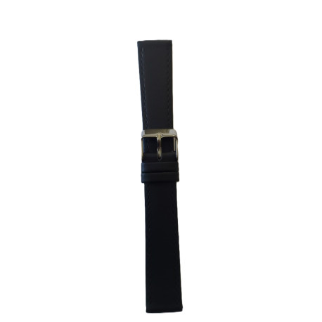 Kožni kaiš 18mm Crna boja 18.229