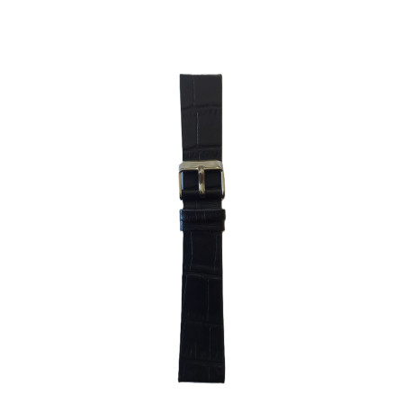 Kožni kaiš 18mm Crna boja 18.228