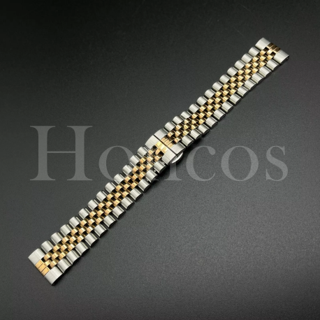 Metalni kaiš - MK20.19 Bicolor Srebrni 20mm