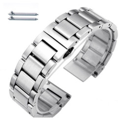 Metalni kaiš - MK20.74 Srebrni 20mm