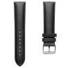 Kožni kaiš 24mm Crna boja 24.134