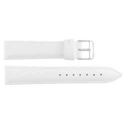Kožni kaiš 22mm Bela boja 22.139