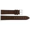 Kožni kaiš 22mm Tamno braon boja 22.317