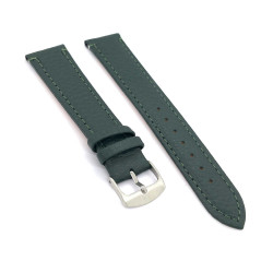 Kožni kaiš Diloy 12mm DIL178.27 Tamno zelena boja
