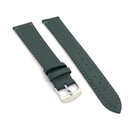 Kožni kaiš Diloy 20mm DIL178.27 Tamno zelena boja