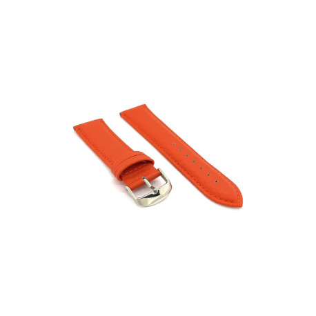 Kožni kaiš Diloy 22mm DIL205.12 Narandzasta boja