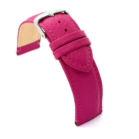 Kožni kaiš Diloy 12mm DIL205.14 Roze boja