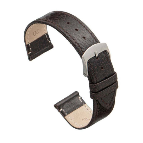 Kožni kaiš Diloy 10mm DIL86.2 Tamno braon boja