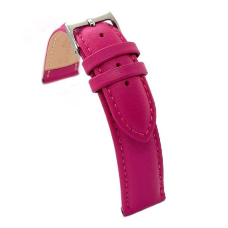 Kožni kaiš Diloy 12mm DIL302.14 Roze boja