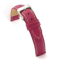 Kožni kaiš Diloy 12mm DIL206.14 Roze boja