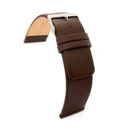 Kožni kaiš Diloy 24mm DIL327.2 Tamno braon boja