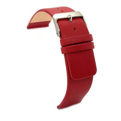 Kožni kaiš Diloy 22mm DIL327.4 Tamno crvena boja