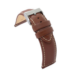 Kožni kaiš Diloy 14mm DIL354.9 Braon boja