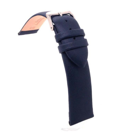 Kožni kaiš Diloy 18mm DIL301.5 Teget boja