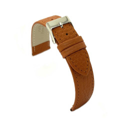 Kožni kaiš Diloy 12mm DIL178.3 Svetlo Braon boja