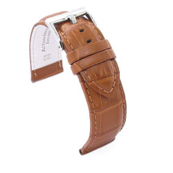 Kožni kaiš Diloy 22mm DIL368.3 Svetlo braon boja