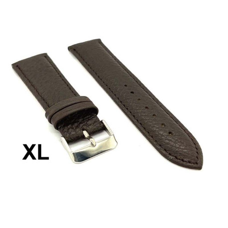 Kožni kaiš Diloy XL 24mm DIL205EL.2 Tamno braon boja